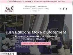 Sites similar to lushballoons.com