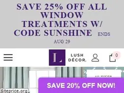 Sites similar to lushdecor.com
