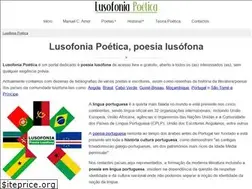 Sites similar to lusofoniapoetica.com