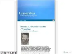 Sites similar to lusografias.wordpress.com