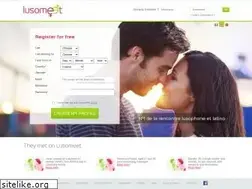 Sites similar to lusomeet.com