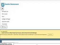 Sites similar to luster.kommune.no