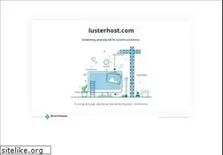 Sites similar to lusterhost.com