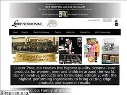 Sites similar to lusterproducts.com
