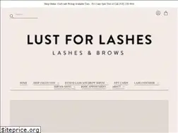 Sites similar to lustforlashes.com