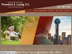 Sites similar to lustiglawfirm.com