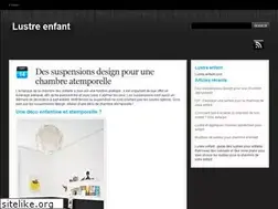 Sites similar to lustre-enfant.com