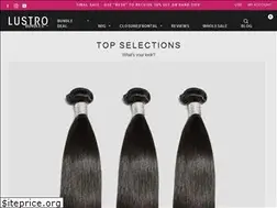 Sites similar to lustrohair.com
