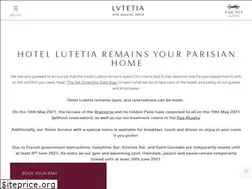 Sites similar to lutetia.com