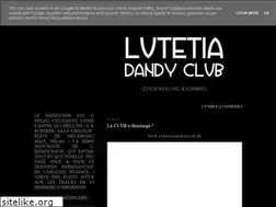 Sites similar to lutetiadandyclub.blogspot.com