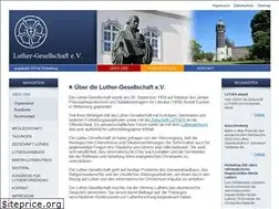 Sites similar to luther-gesellschaft.de