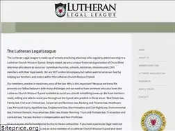 Sites similar to lutheranlegalleague.org