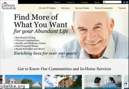 Sites similar to lutheranseniorlife.org