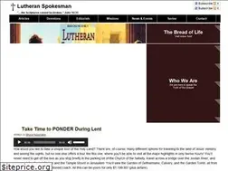Sites similar to lutheranspokesman.org