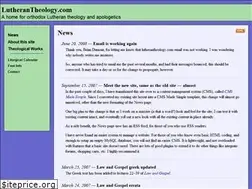 Sites similar to lutherantheology.com