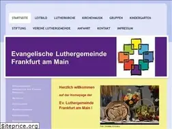 Sites similar to luthergemeinde-frankfurt.de