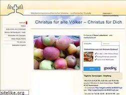Sites similar to lutherischestunde.de