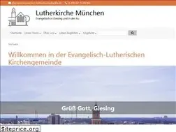 Sites similar to lutherkirche-muenchen.de