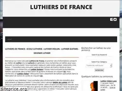Sites similar to luthiers-de-france.fr