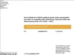 Sites similar to luthulimuseum.org.za