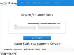 Sites similar to luton-taxi-booking.co.uk