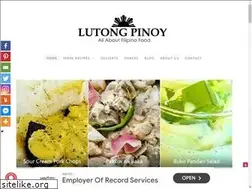 Sites similar to lutongpinoyrecipe.com
