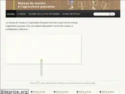 Sites similar to luttespaysannes.be