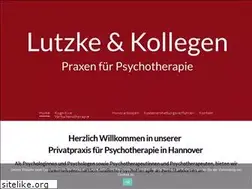 Sites similar to lutzke-psychotherapie.de