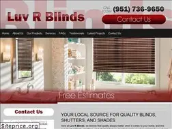 Sites similar to luvrblinds.com