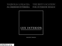 Sites similar to lux-interior.hr