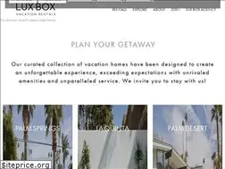 Sites similar to luxboxvacationrentals.com