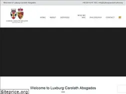 Sites similar to luxburgcarolath.attorney