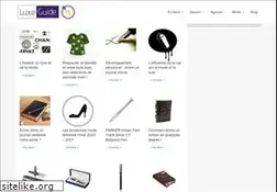 Sites similar to luxe-guide.fr