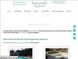 Sites similar to luxe-pools.be
