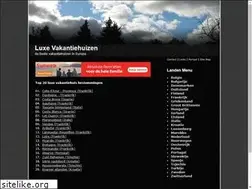 Sites similar to luxe-vakantiehuizen.com