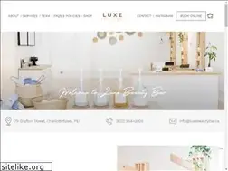 Sites similar to luxebeautybar.ca