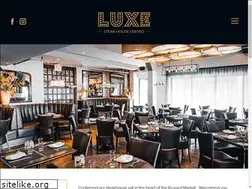 Sites similar to luxebistro.com