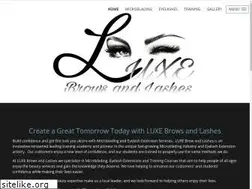 Sites similar to luxebrowsandlashes.com