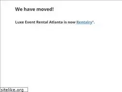 Sites similar to luxeeventrental.com