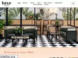 Sites similar to luxehire.com.au
