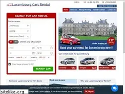 Sites similar to luxembourgcarsrental.com