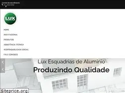 Sites similar to luxesquadrias.com.br