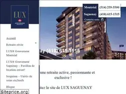 Sites similar to luxgouverneur.ca