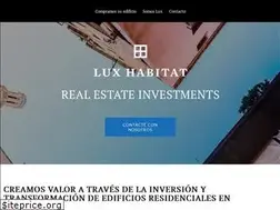 Sites similar to luxhabitat.es
