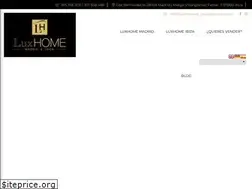 Sites similar to luxhome.es