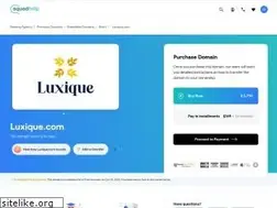 Sites similar to luxique.com