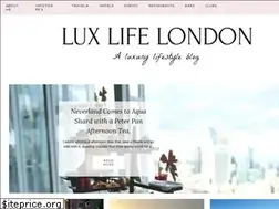 Sites similar to luxlife-blog.com