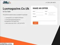 Sites similar to luxmagazine.co.uk