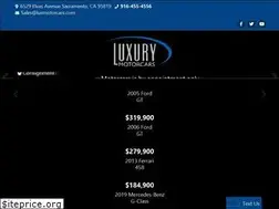 Sites similar to luxmotorcars.com