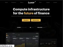 Sites similar to luxor.tech